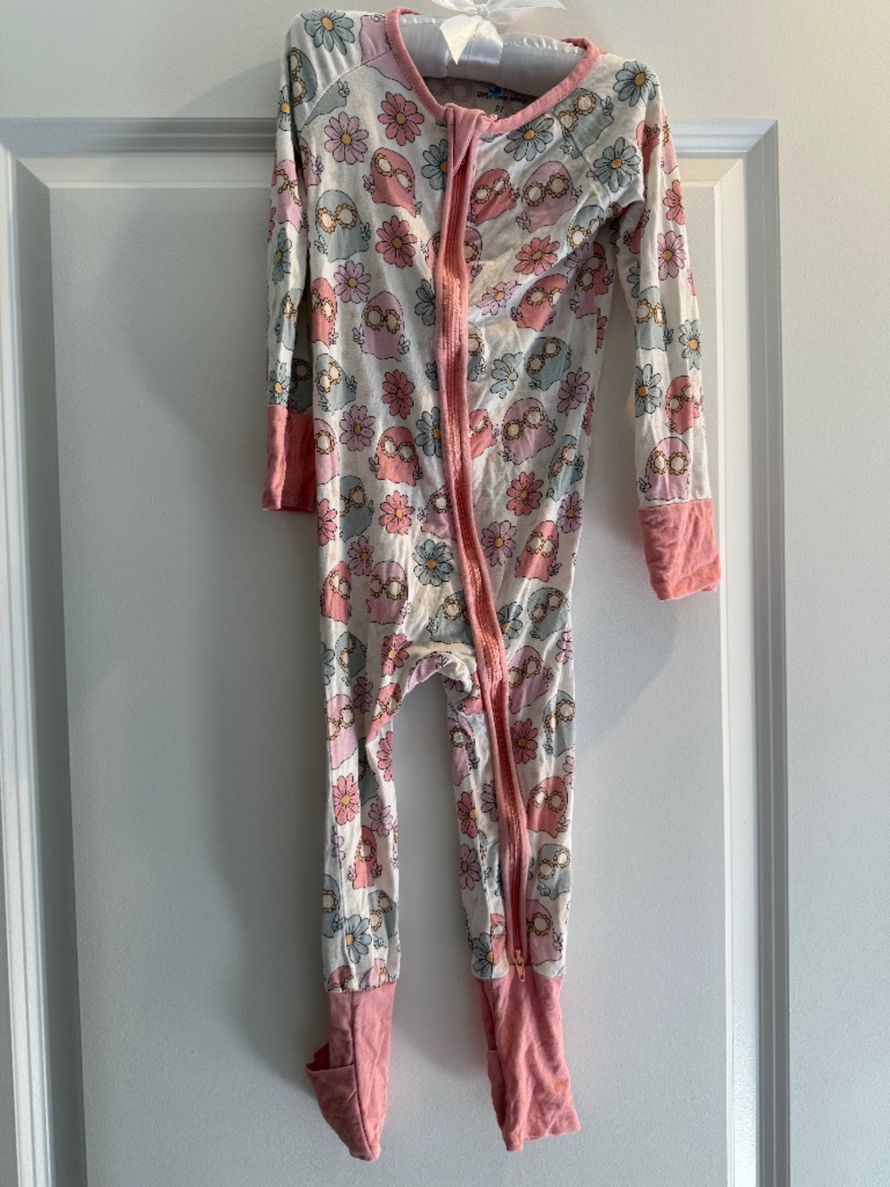 Groovy Ghosts Bamboo Pajamas 2T